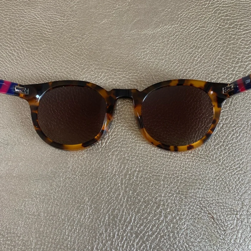 J. McLaughlin Brown Round-Frame Sunglasses - Picture 5 of 6